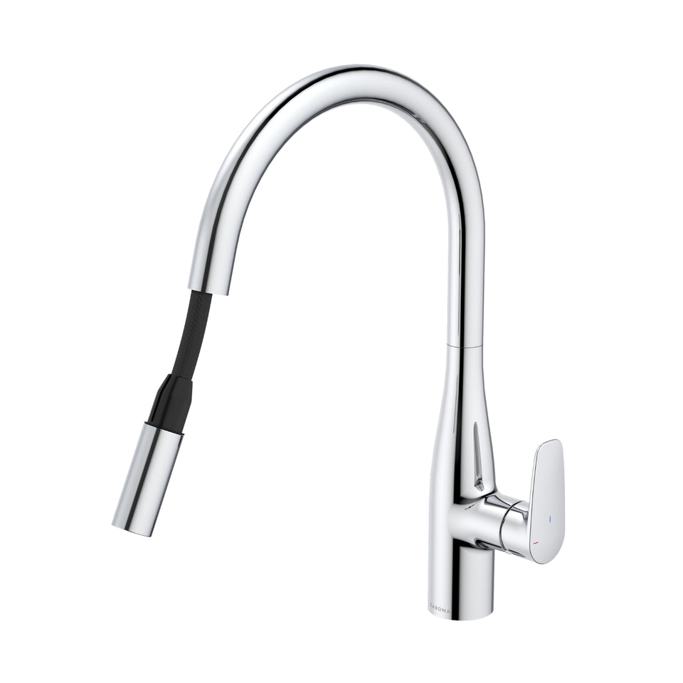 Caroma Contura II Pull Out Sink Mixer - Chrome