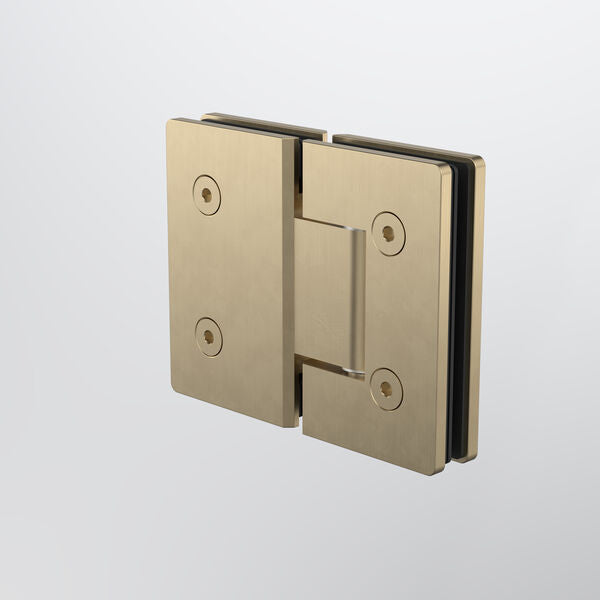 Caroma Glass to Glass Shower Door Hinge Brushed Brass