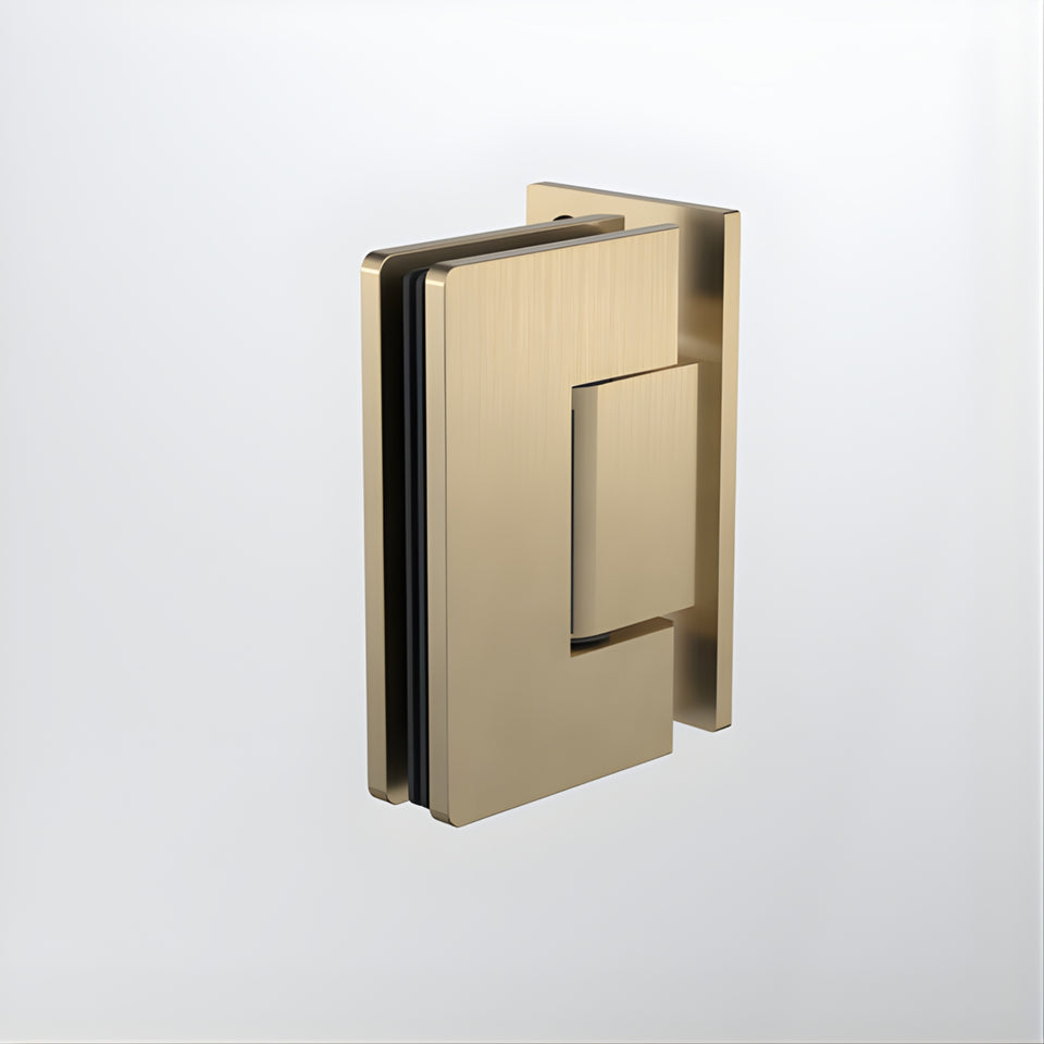 Caroma Glass to Wall Shower Door Hinge Brushed Brass