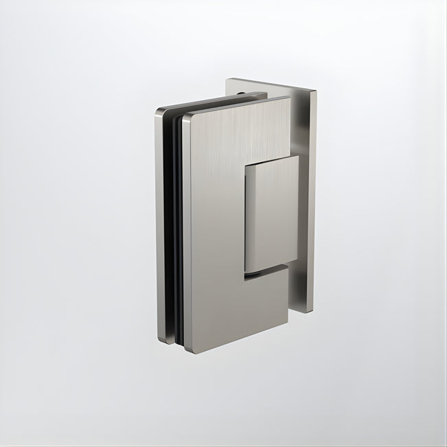 Caroma Glass to Wall Shower Door Hinge Brushed Nickel 14228004BN - The Blue Space