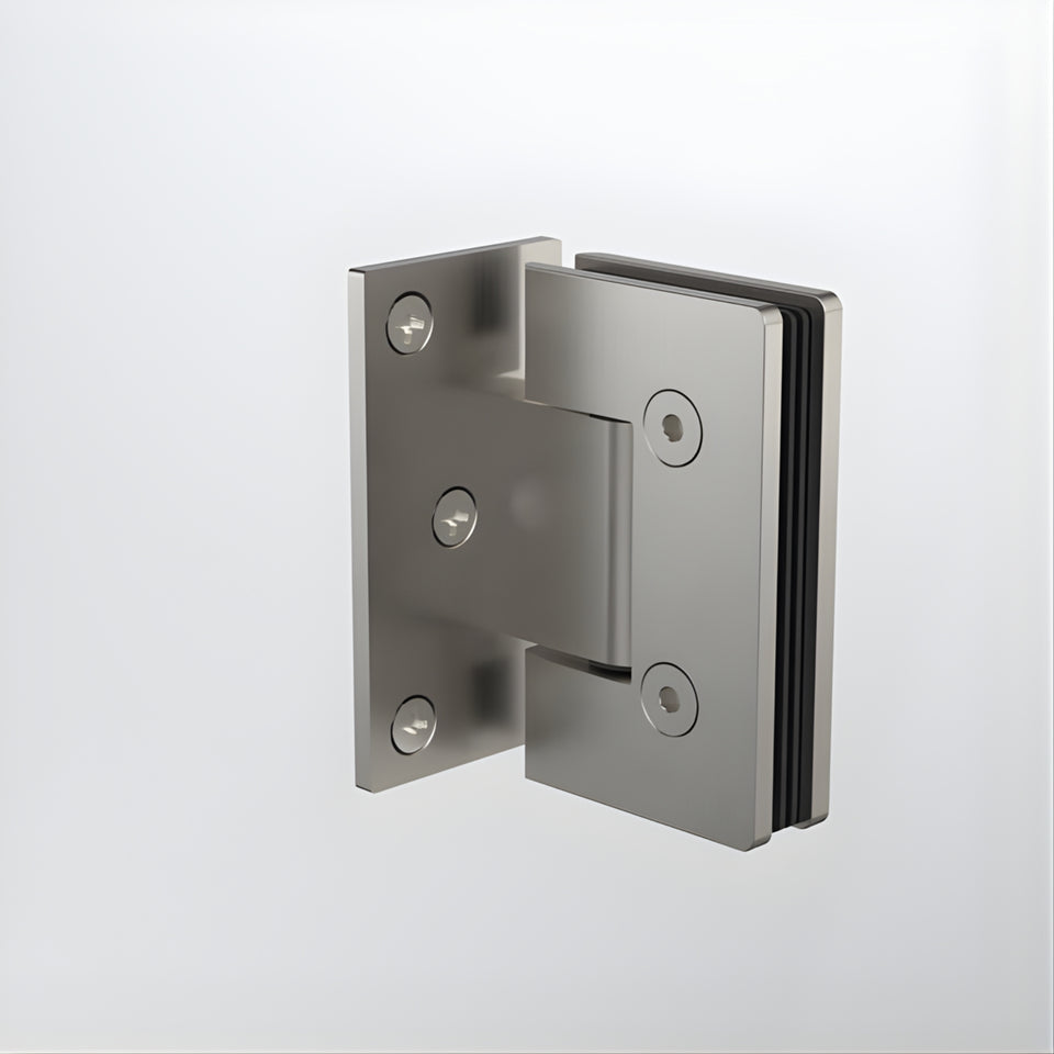 Caroma Glass to Wall Shower Door Hinge Brushed Nickel