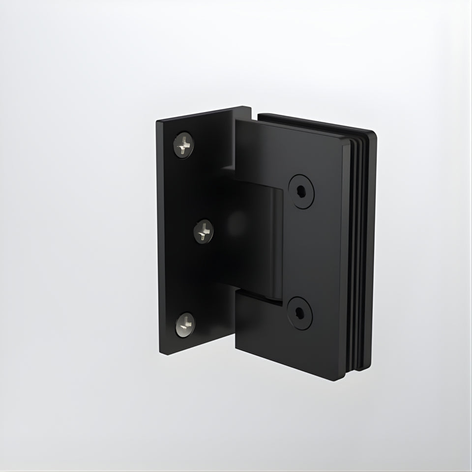 Caroma Glass to Wall Shower Door Hinge Matte Black