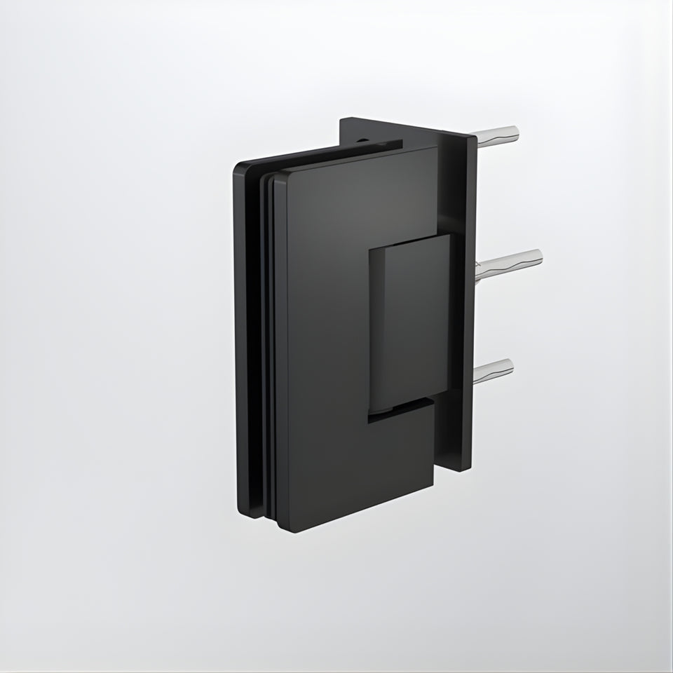 Caroma Glass to Wall Shower Door Hinge Matte Black