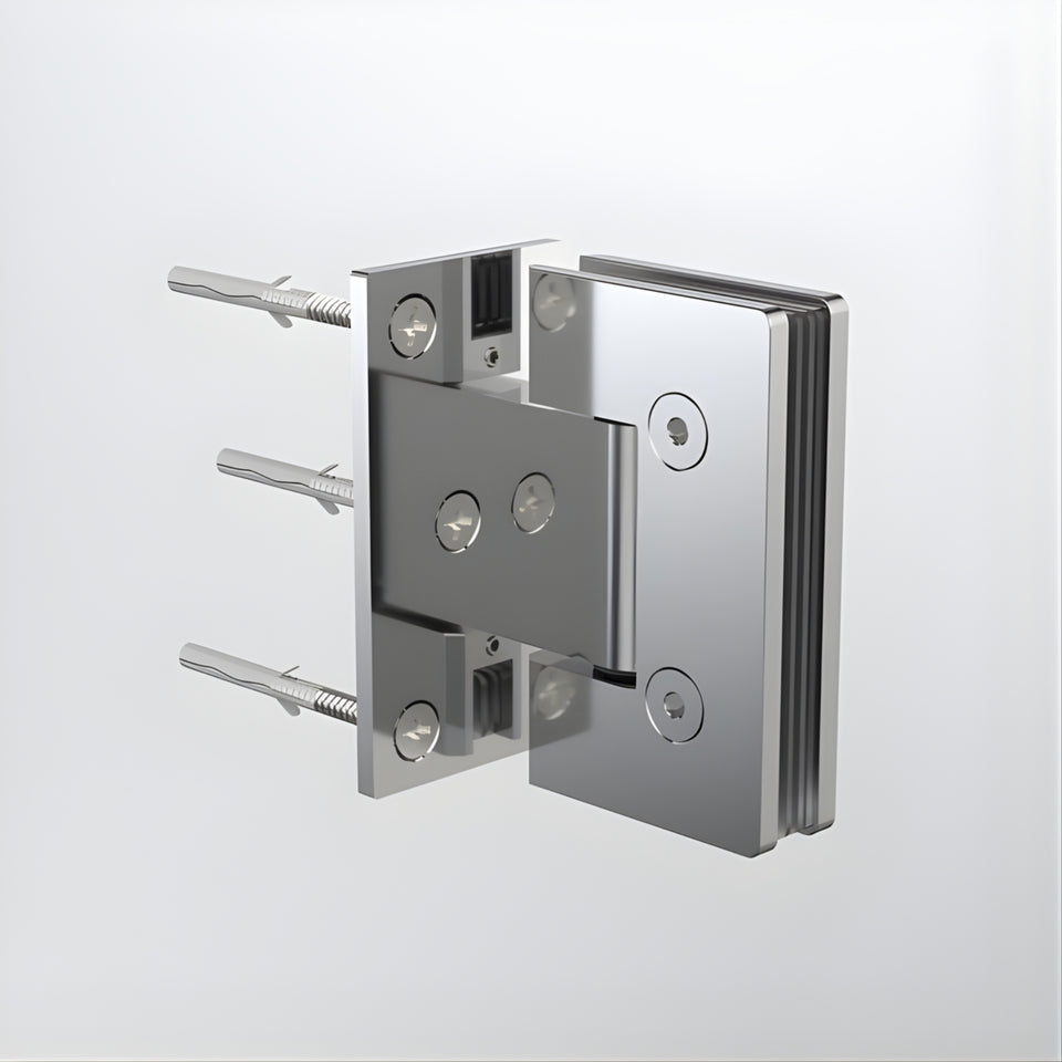 Caroma Glass to Wall Shower Door Hinge Polished Stainless Steel