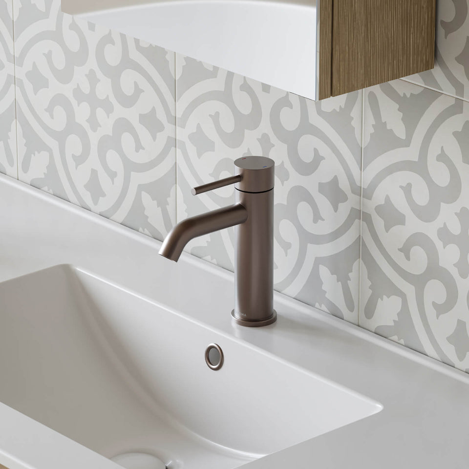 Caroma Liano II Basin Mixer - Brushed Bronze