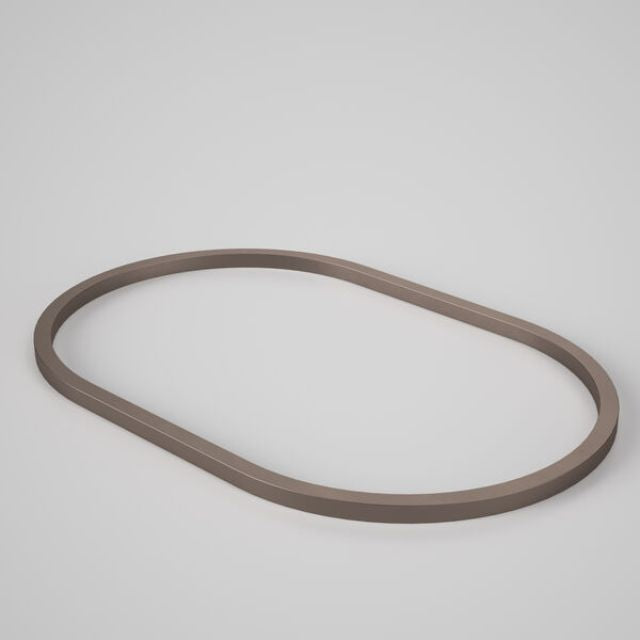 Caroma Liano II 600mm Pill Dress Ring - PVD Brushed Bronze 687034BBZ - The Blue Space