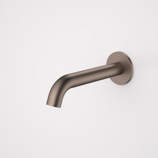 Caroma Liano II Basin/Bath Outlet 175mm - Round Cover Plate - Brushed Bronze