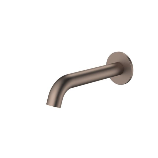Caroma Liano II Basin/Bath Outlet 175mm - Round Cover Plate - Brushed Bronze