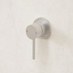 Caroma Liano II Bath/Shower Mixer Brushed Nickel