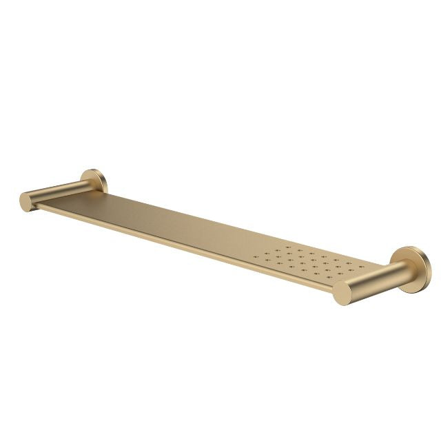 Caroma Liano II Bathroom Shelf - Brushed Brass