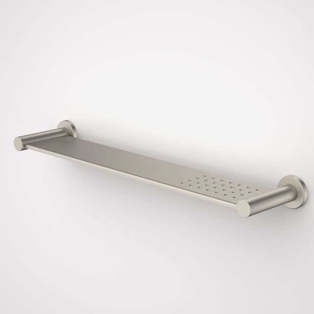Caroma Liano II Bathroom Shelf - Brushed Nickel