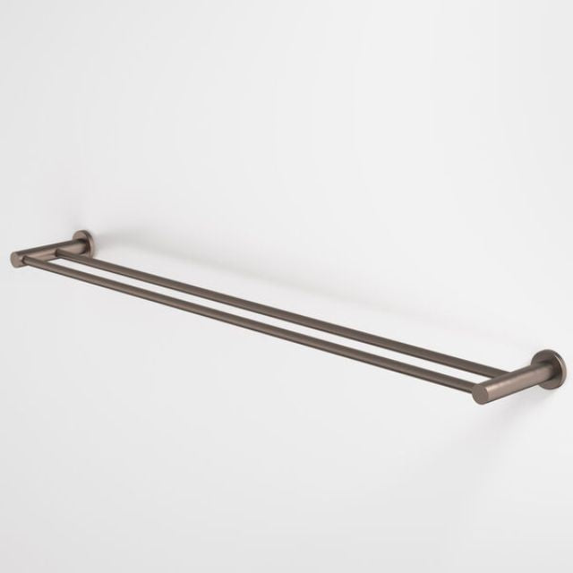 Caroma Liano II Double Towel Rail 840mm - Brushed Bronze