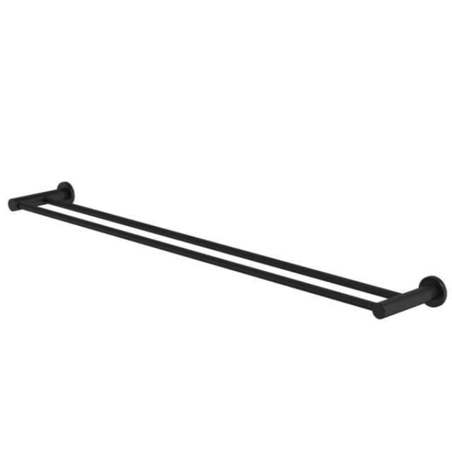 Caroma Liano II Double Towel Rail 840mm - Matte Black