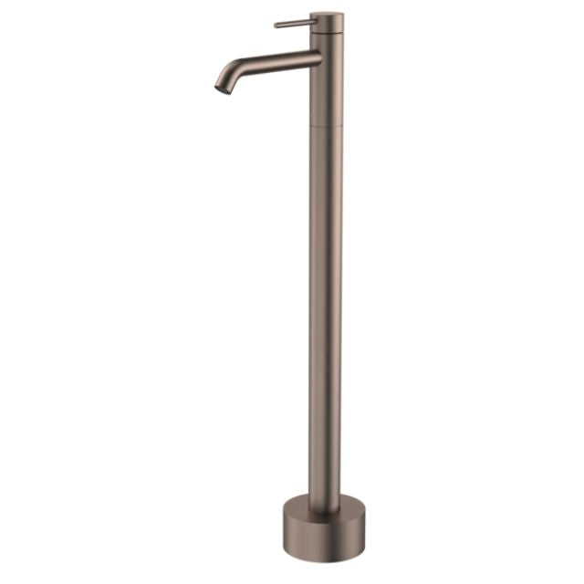 Caroma Liano II Freestanding Bath Filler - Brushed Bronze