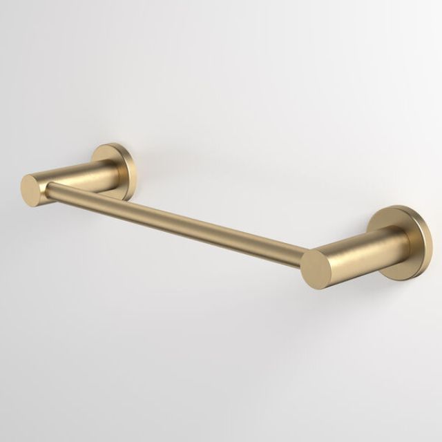 Caroma Liano II Hand Towel Rail - Brushed Brass