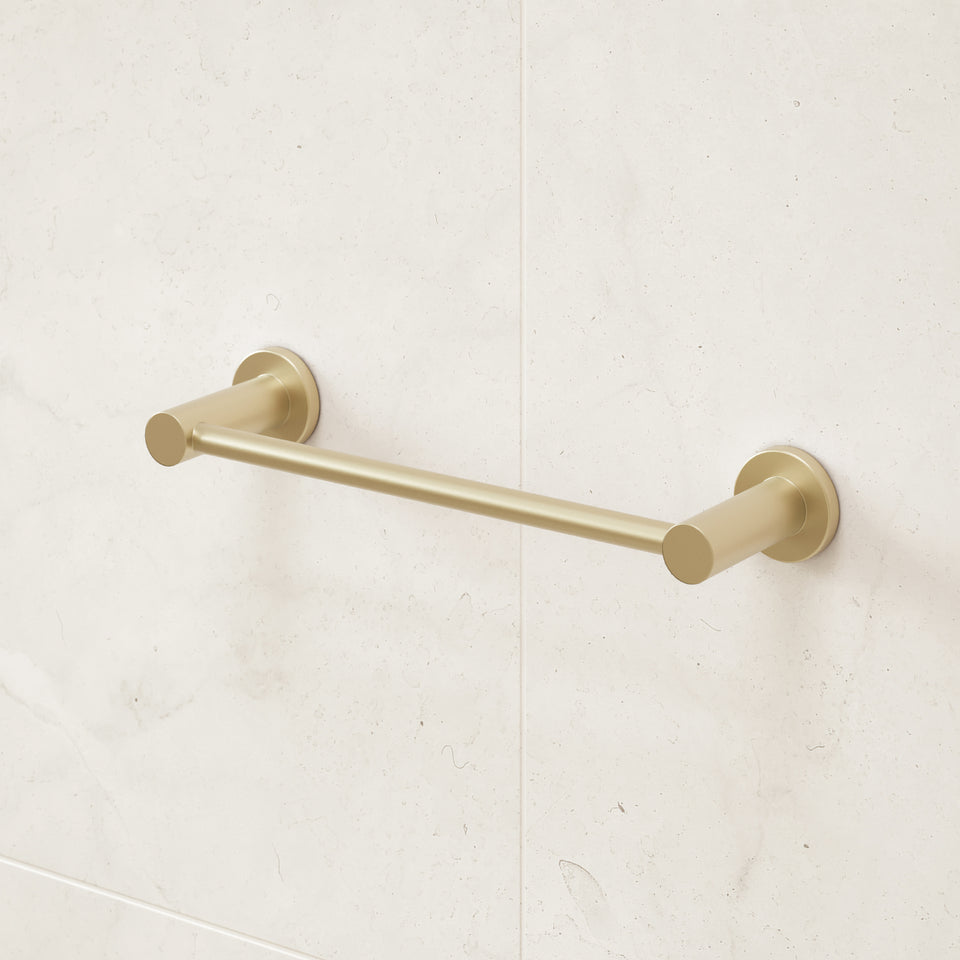 Caroma Liano II Hand Towel Rail - Brushed Brass