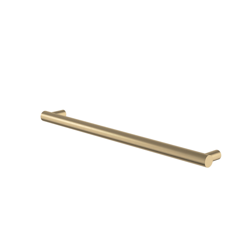 Caroma Liano II Heated Towel Rail - Horizontal - Brushed Brass