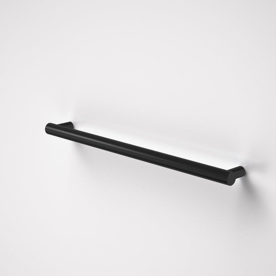 Caroma Liano II Heated Towel Rail - Horizontal - Matte Black