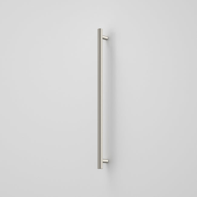 Caroma Liano II Heated Towel Rail - Vertical - Brushed Nickel 11225050BN - The Blue Space