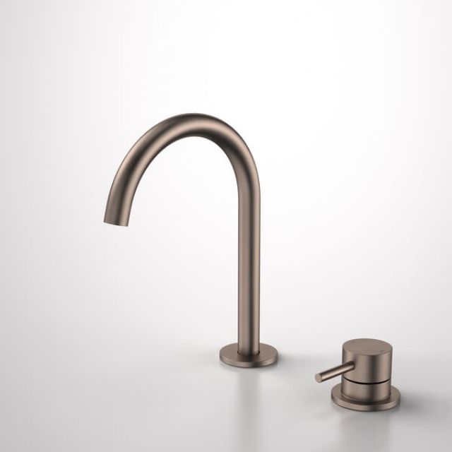 Caroma Liano II Hob Basin Mixer Set 160mm - Brushed Bronze