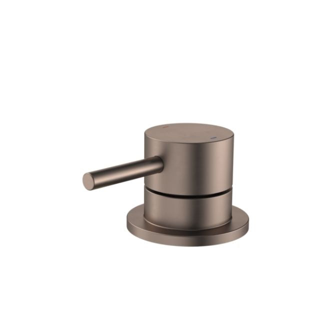 Angle Caroma Liano II Hob Mixer - Trim Kit - Brushed Bronze 96402BBZ - The Blue Space