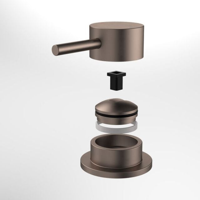 Kit Caroma Liano II Hob Mixer - Trim Kit - Brushed Bronze 96402BBZ - The Blue Space