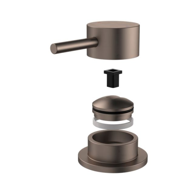Kit Angle Caroma Liano II Hob Mixer - Trim Kit - Brushed Bronze 96402BBZ - The Blue Space