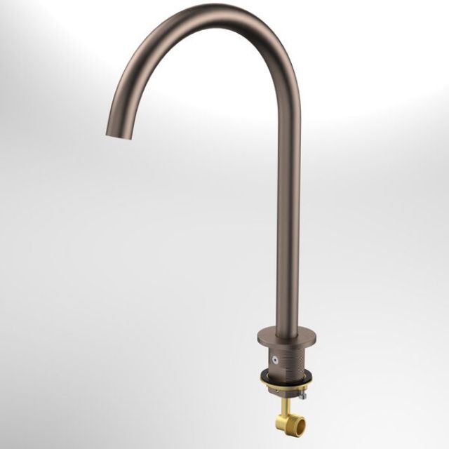 Caroma Liano II Hob Swivel Outlet 200mm - Brushed Bronze