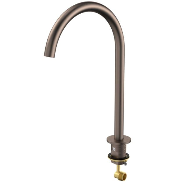 Caroma Liano II Hob Swivel Outlet 200mm - Brushed Bronze