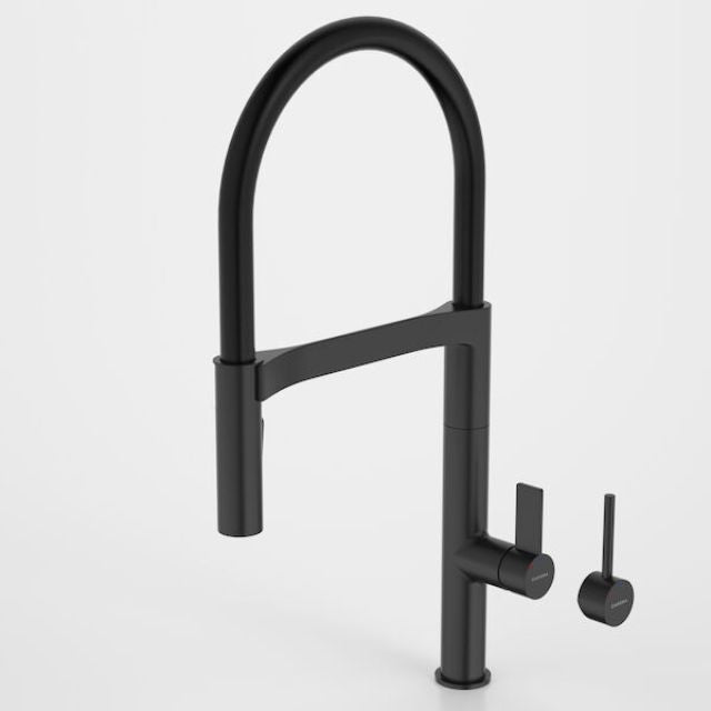 Caroma Liano II Pull Down Sink Mixer - Matte Black