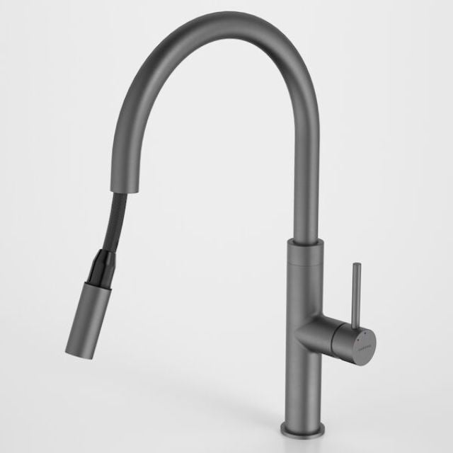 Caroma Liano II Pull Out Sink Mixer - Gunmetal