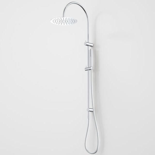 Caroma Liano II Rail Shower with Overhead - Chrome