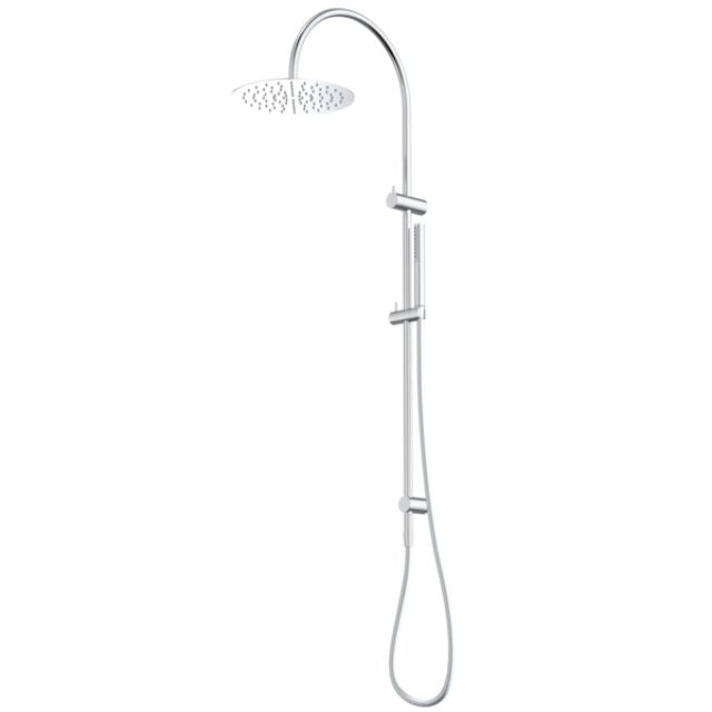 Caroma Liano II Rail Shower with Overhead - Chrome