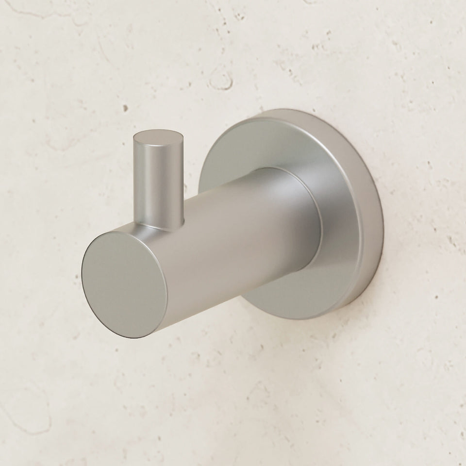 Caroma Liano II Robe Hook - Brushed Nickel