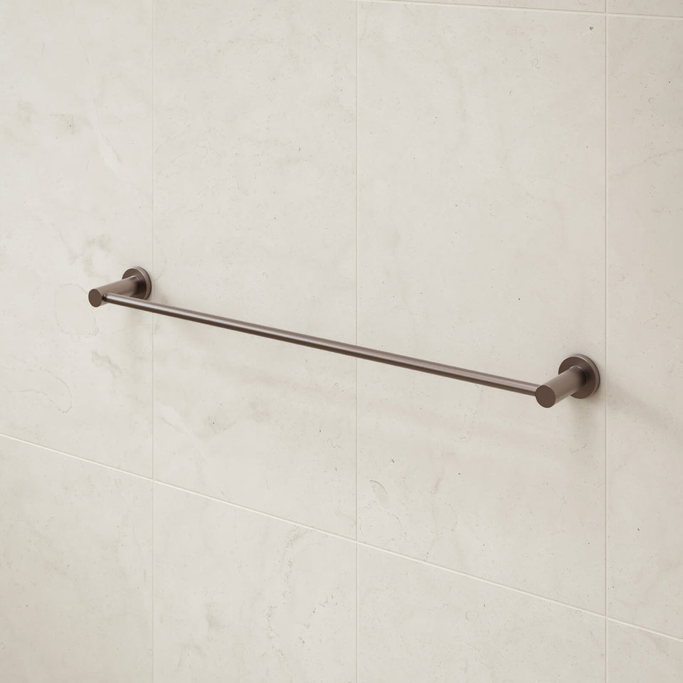 Caroma Liano II Single Towel Rail 640mm - Brushed Bronze