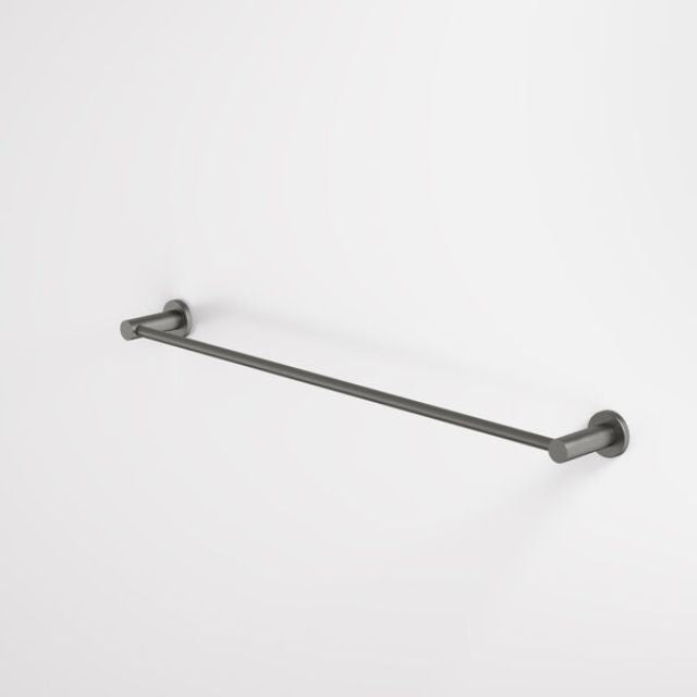 Caroma Liano II Single Towel Rail 640mm - Gunmetal