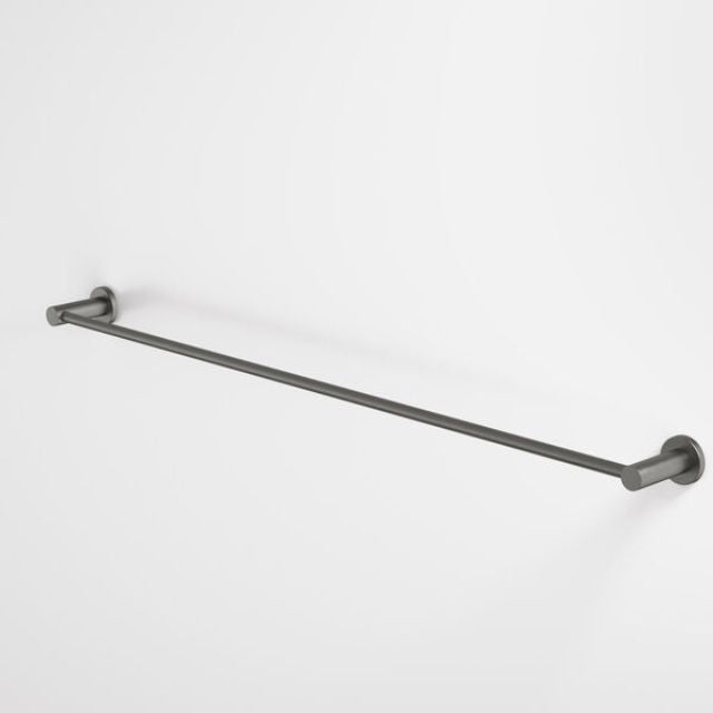 Caroma Liano II Single Towel Rail 840mm - Gunmetal