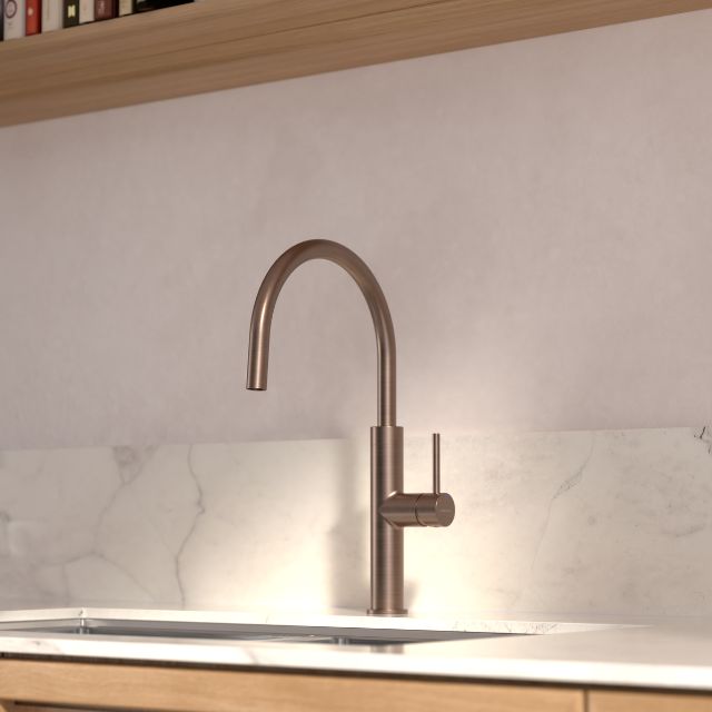 Caroma Liano II Sink Mixer - Brushed Bronze