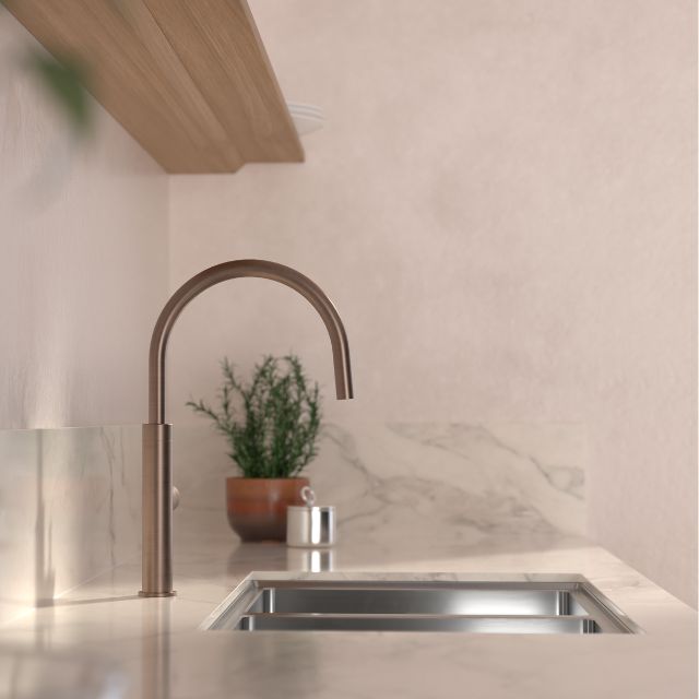 Caroma Liano II Sink Mixer - Brushed Bronze