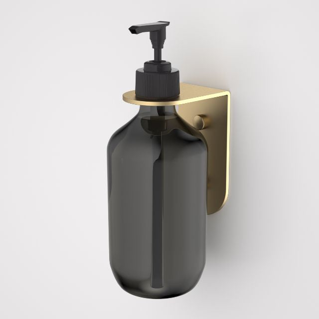 Caroma Liano II Soap Bottle Holder - Brushed Brass