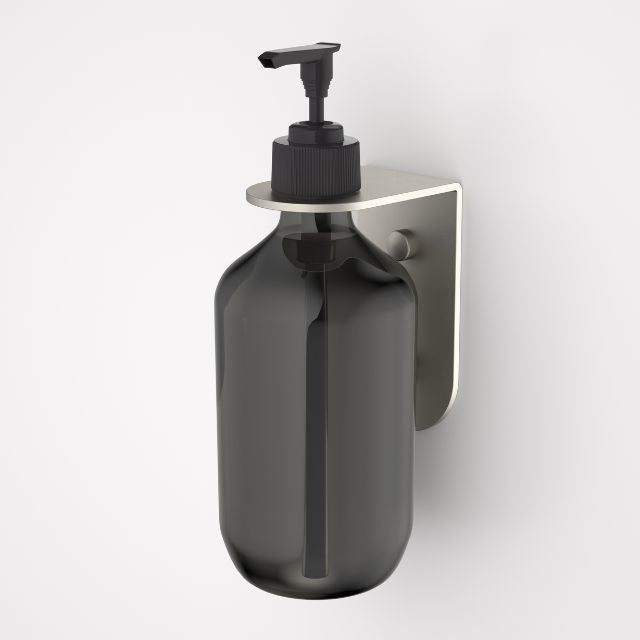 Caroma Liano II Soap Bottle Holder - Brushed Nickel