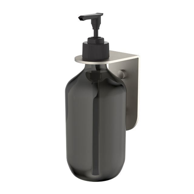 Caroma Liano II Soap Bottle Holder - Brushed Nickel