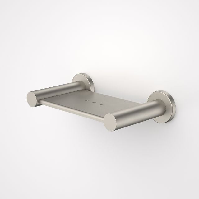 Caroma Liano II Soap Dish - Brushed Nickel