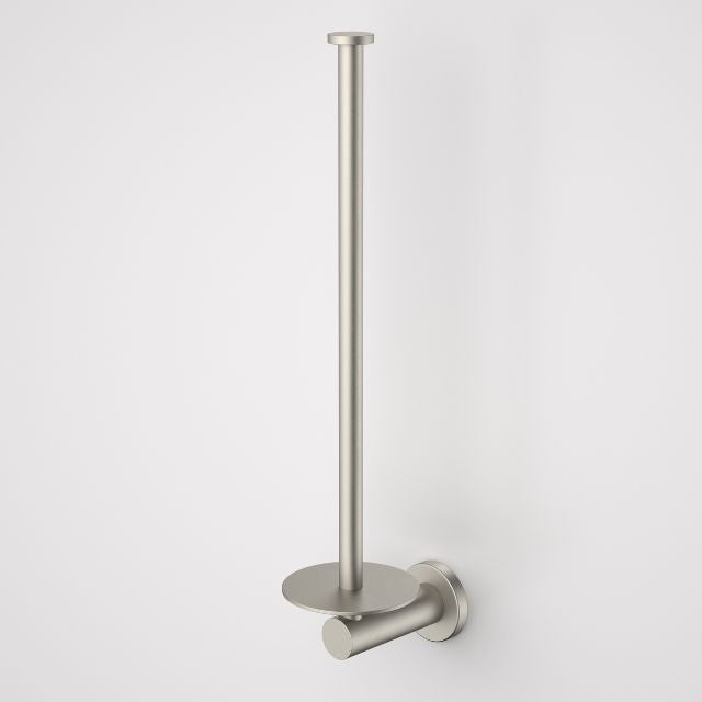 Caroma Liano II Spare Toilet Roll Holder - Brushed Nickel
