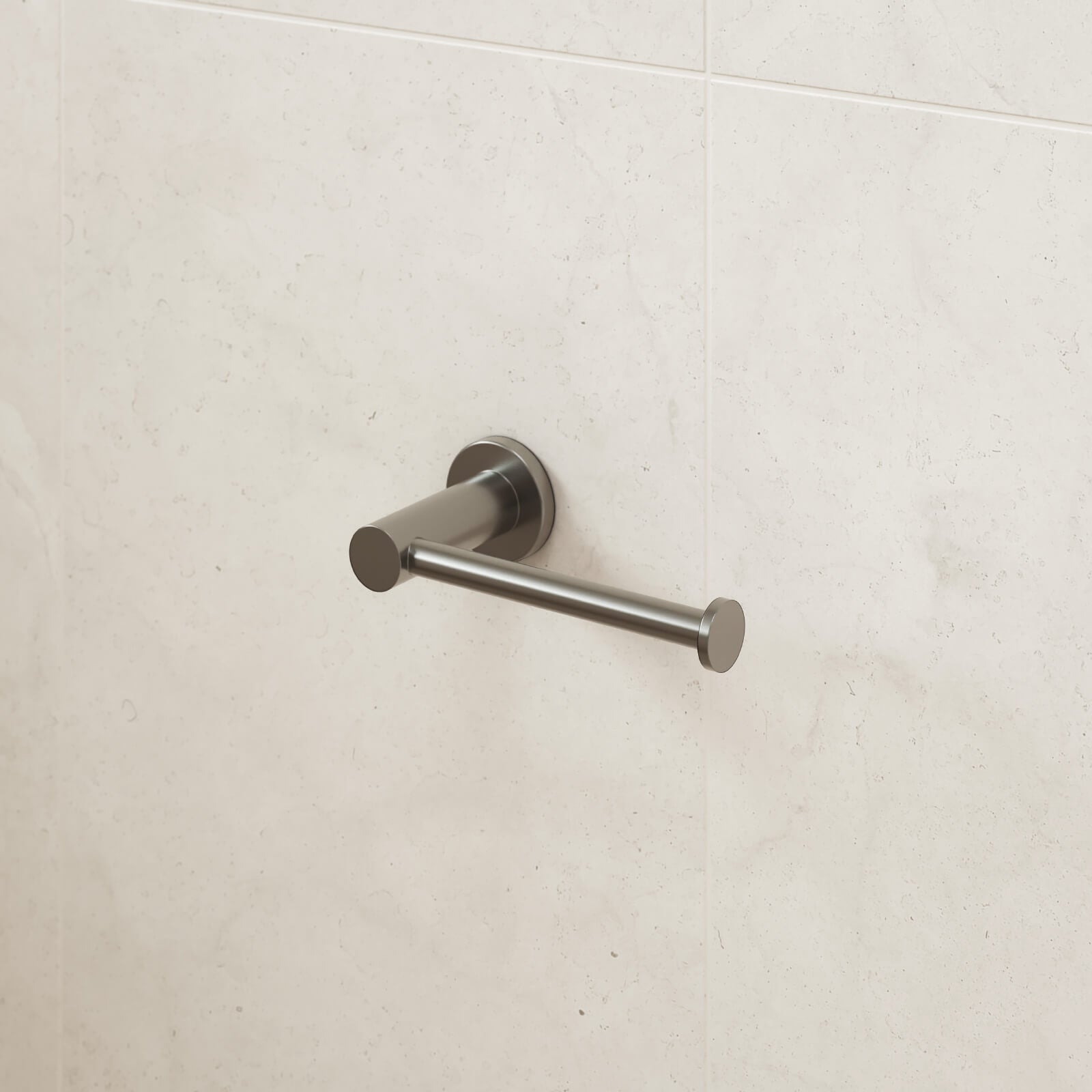 Caroma Liano II Toilet Roll Holder Gunmetal  | The Blue Space