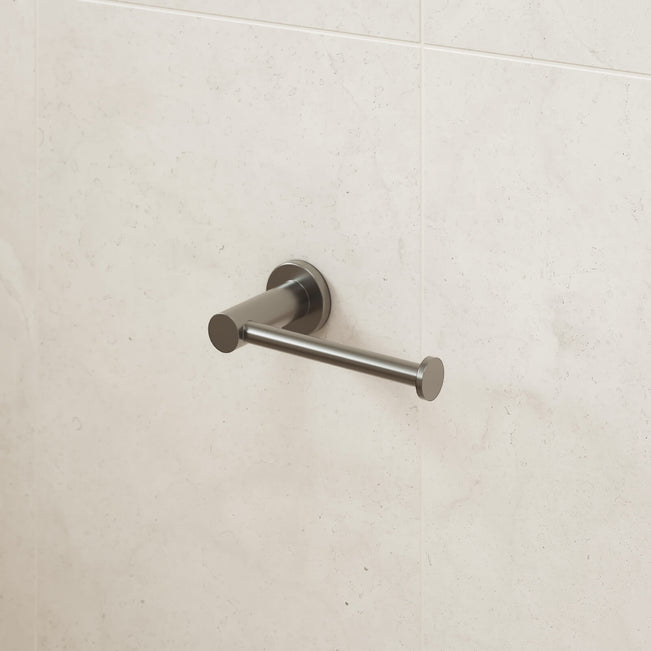 Caroma Liano II Toilet Roll Holder Gunmetal  | The Blue Space