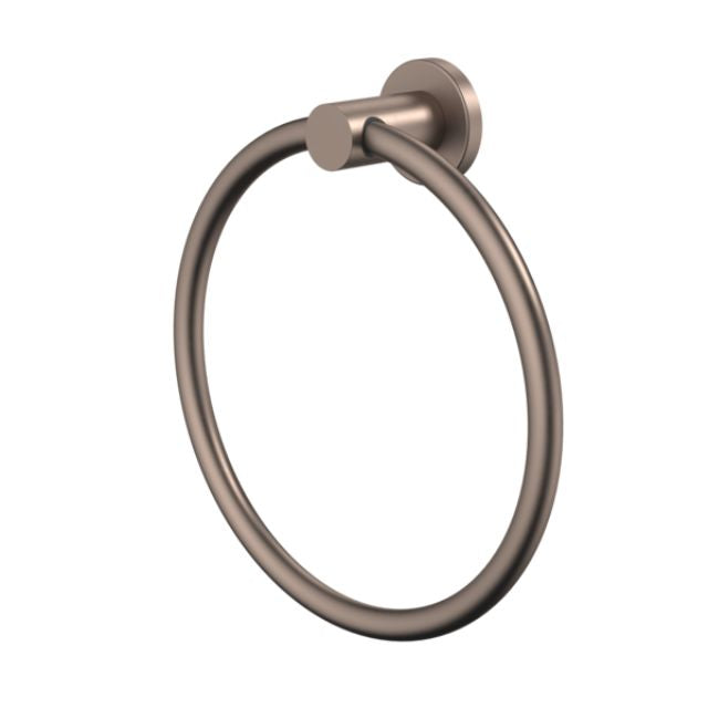 Caroma Liano II Towel Ring - Brushed Bronze