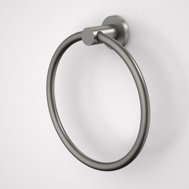 Caroma Liano II Towel Ring - Gunmetal