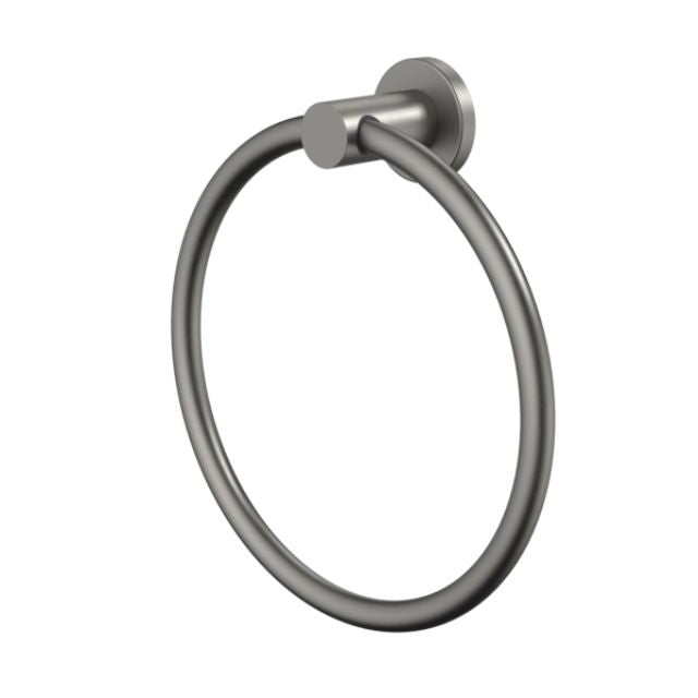 Caroma Liano II Towel Ring - Gunmetal