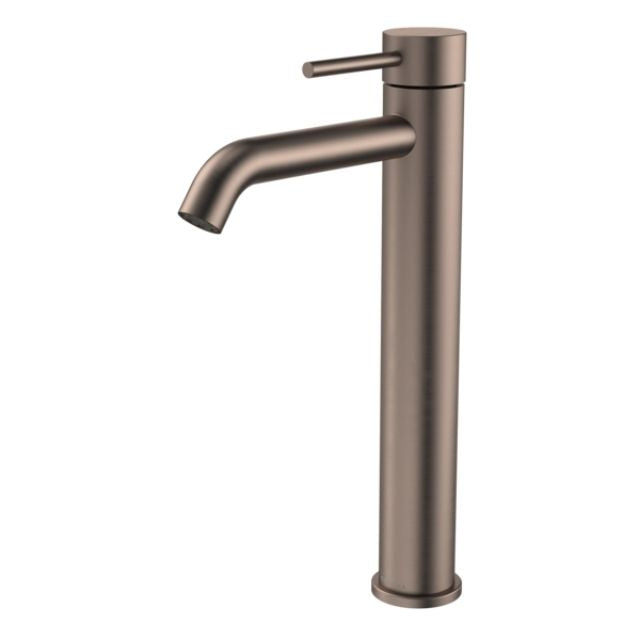 Caroma Liano II Tower Basin Mixer - Brushed Bronze